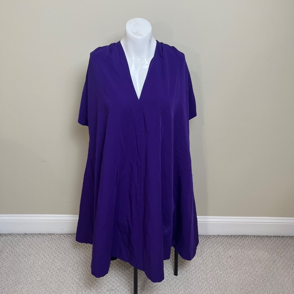 Jean Paul Gaultier Dresses & Skirts - NWT Jean Paul Gaultier Femme Purple Wool Dress (seen on guest Paris Fashionweek)